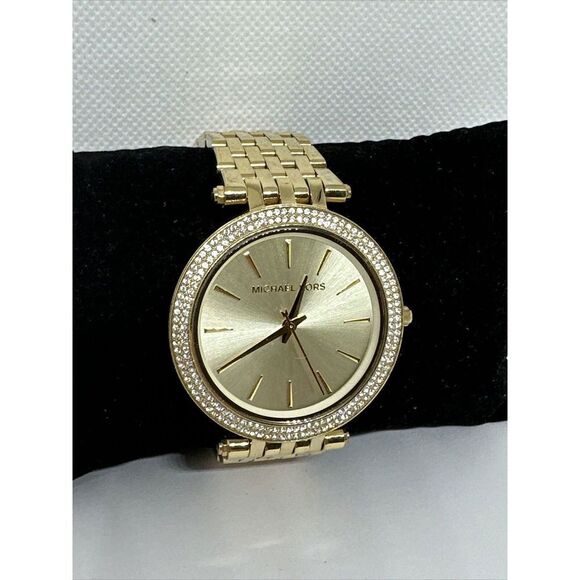 Michael Kors Darci MK3191 Women's Gold Stainless Steel Analog Dial Watch NUL13 - Picture 2 of 11